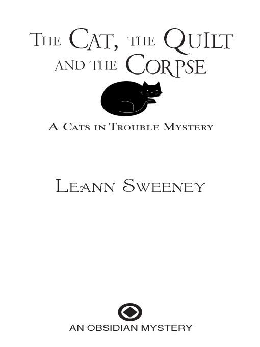 The Cat, the Quilt and the Corpse by Leann Sweeney